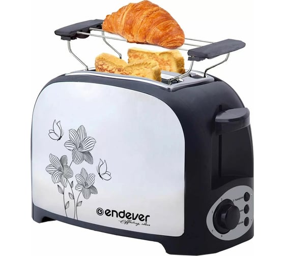 Электрический тостер ENDEVER Skyline 900 Вт, 3 режима работы, механическое управление ST-117 1