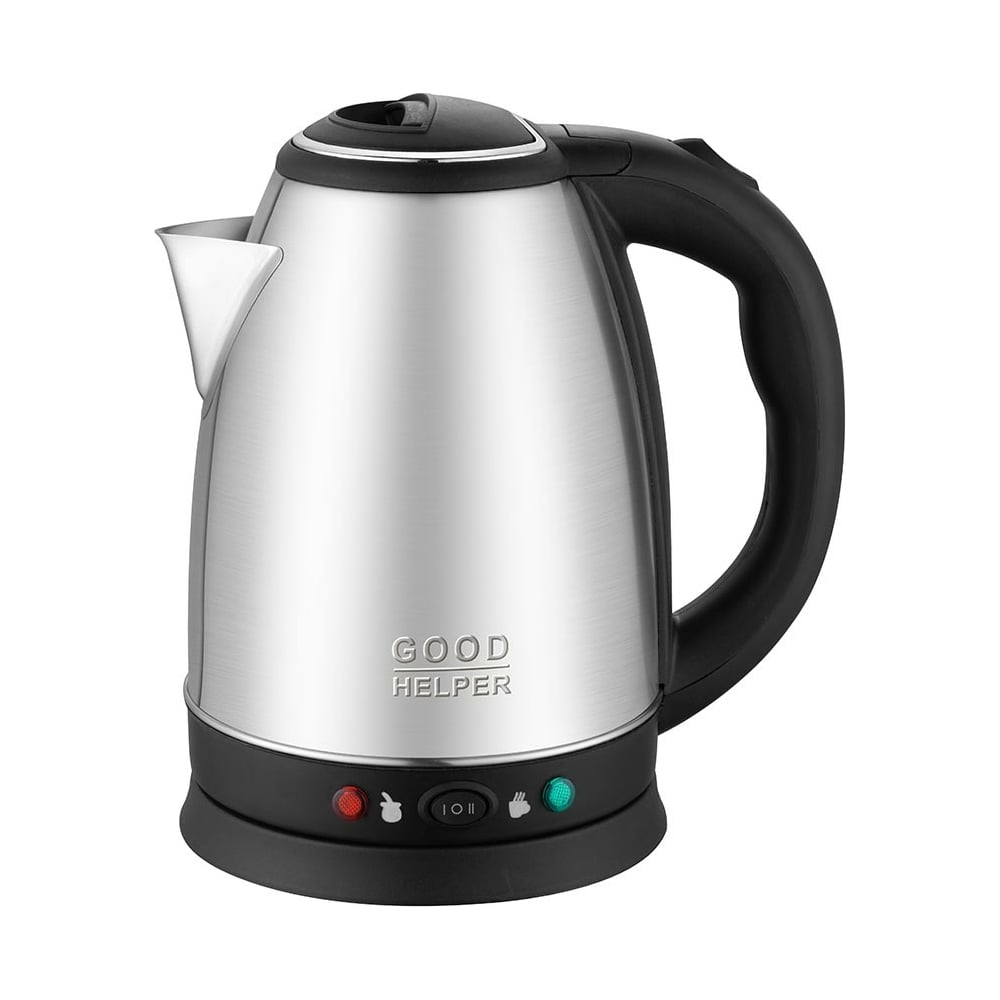 Электрический чайник GOODHELPER 1.8 л, 1500 Вт, корпус нержавеющая ...
