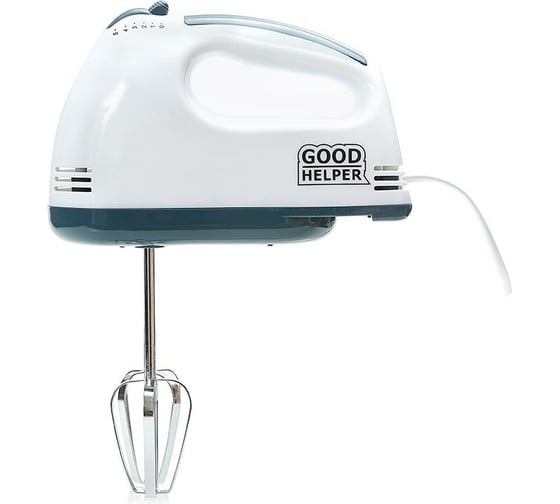 Миксер GOODHELPER 280 Вт, 220 В, 2 пары насадок, 5 скоростей НМ371
