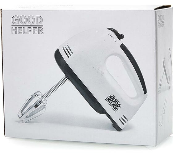 Миксер GOODHELPER 280 Вт, 220 В, 2 пары насадок, 5 скоростей НМ371