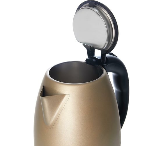 Электрический чайник GOODHELPER 1.8 л, 1500 Вт, корпус нержавеющая сталь KS-181C золото