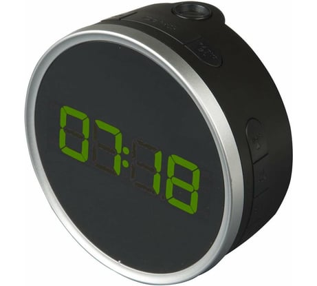 Радио-часы BVItech зеленый/черный BV-499GPL