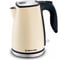 Электрический чайник BRAYER 2200 Вт, 1.7 л, окрашенная сталь, бежевый BR1042YE 1
