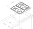 Газовая варочная поверхность Monsher MHG 61 X 76023 4
