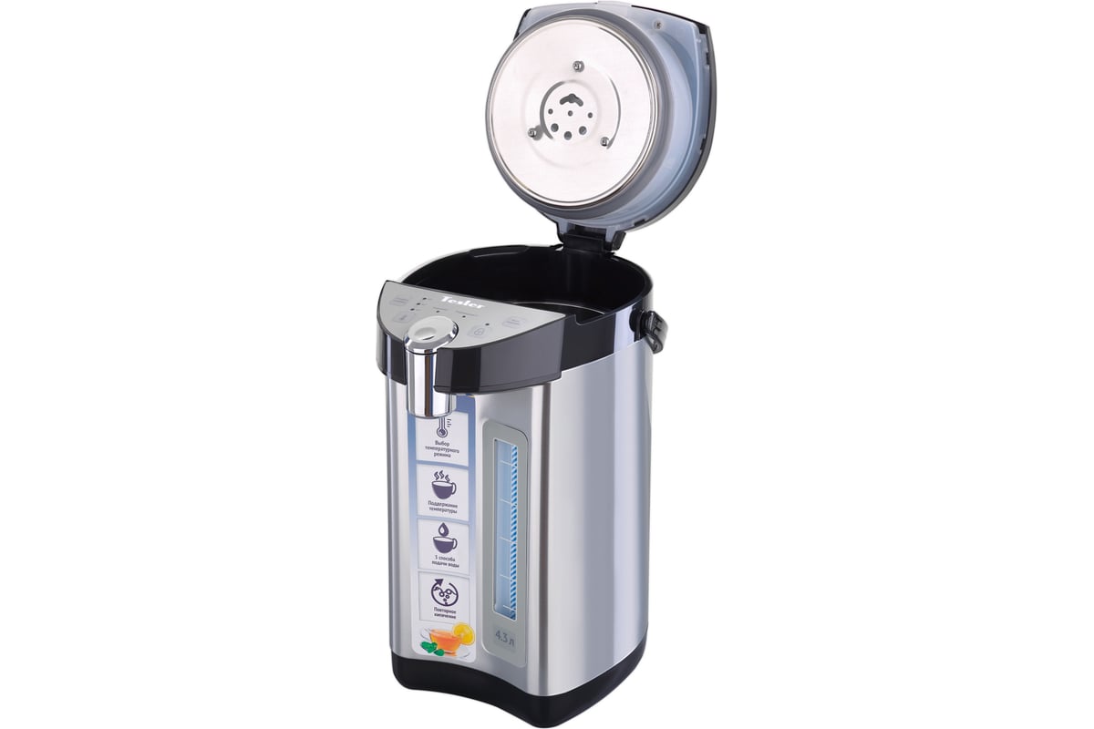 Термопот TESLER TP-5001 BLACK 00000202614 - выгодная цена, отзывы ...