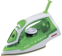 Утюг Матрёна MA-046 зеленый, 2200Вт, пар, спрей, паровой удар, самоочистка, тефлоновая подошва 006387