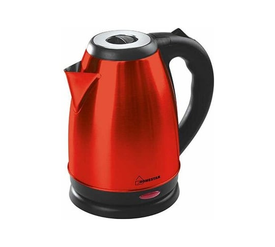 Чайник HomeStar HS-1020 1.8 л, стальной, красный 5970