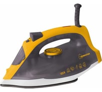 Утюг HomeStar HS-4005 желто-серый, 1800 Вт, пар, спрей, паровой удар, керамическая подошва 002677