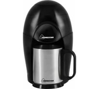 Кофеварка HomeStar HS-2009 черная, 350 Вт, 1 чашка 002693