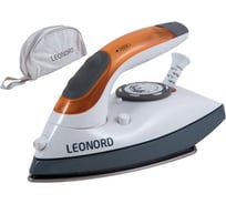 Дорожный утюг Leonord LE-3004 1000 Вт, стальная подошва паровой удар, спрей 381304