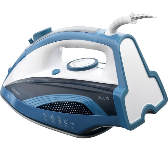 Паровой утюг BRAYER 2400 Вт, керамический, пар 140 г/м, антикапля BR4002