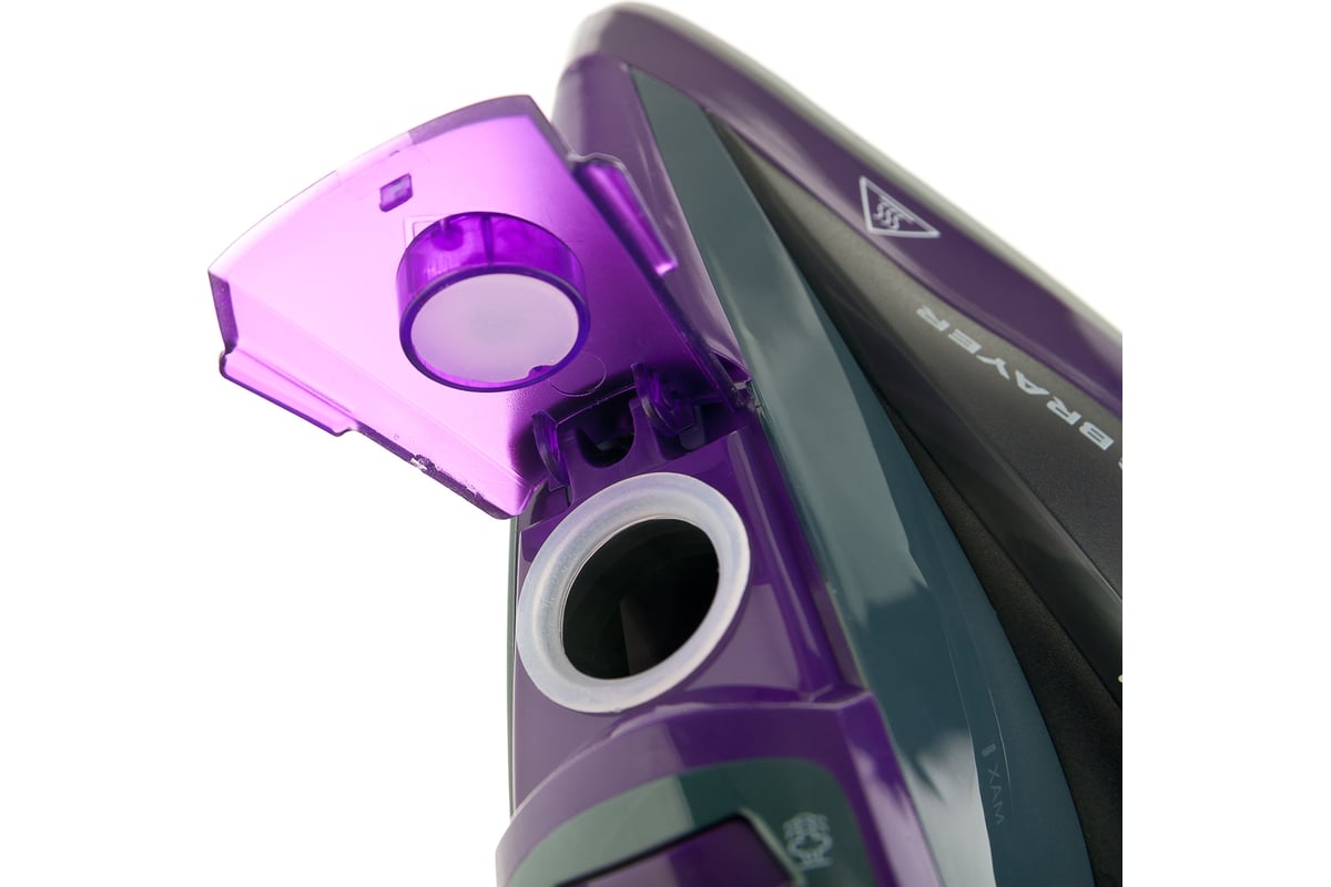 Паровой утюг BRAYER 2600 Вт, керамический, автоотключение, пар 140 г/м ...