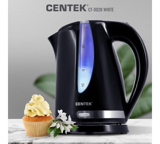 Чайник Centek CT-0040 Black 1.8 л, 2200