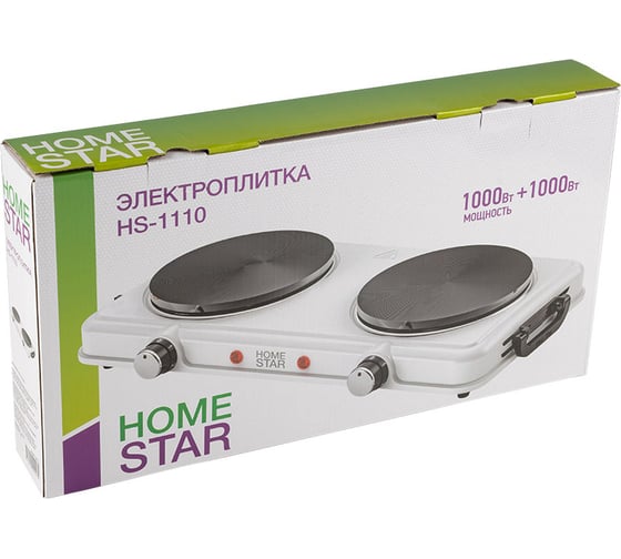 Электроплитка Homestar HS-1110, чугун 104913