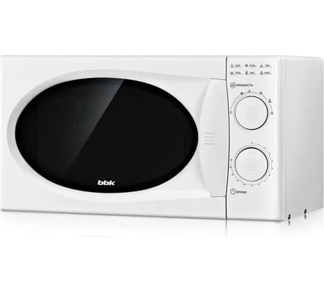 Микроволновая печь bbk 20MWS-803M/W белый 00-00000623