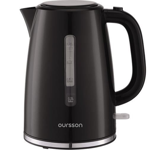 Электрический чайник OURSSON Черный EK1714P/BL