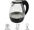 Стеклянный электрический чайник Atlanta ATH-2460 black 3