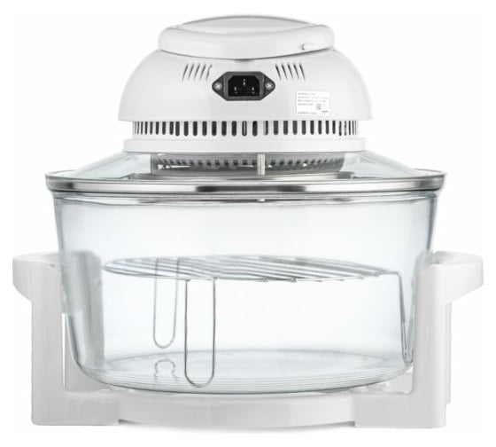 Аэрогриль Centek 12 л, 5 л 1400 Вт, таймер 90 мин, max 250, 2 решетки CT-1456 WHITE