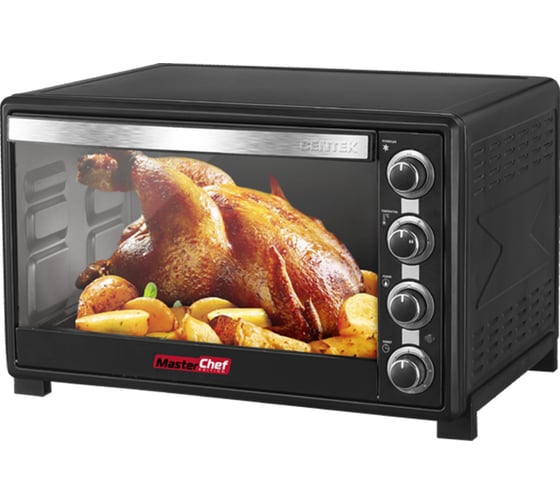 Жарочный шкаф Centek черный 62 л 2200 Вт, конвекция, 4 режима, max 320 CT-1533-62 Convection 1