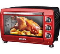 Жарочный шкаф Centek CT-1532-46 RED красный 46 л 2000 Вт + противень, 4 режима CT-1532-46 RED PROMO