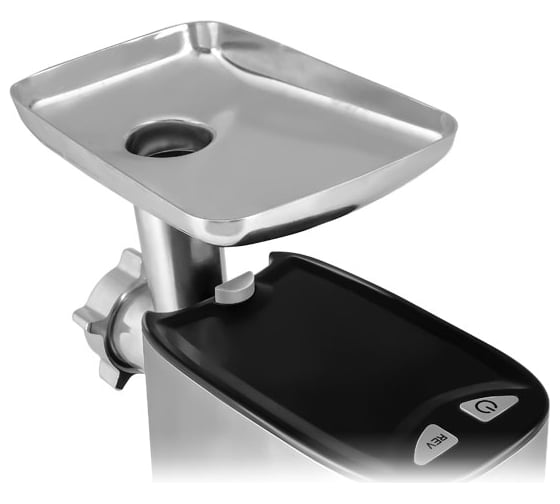 Мясорубка Centek 2000 Bт SLIM дизайн, реверс, V8, стальной коннектор, алюминиевый лоток CT-1617 Juice