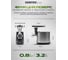 Мясорубка Centek 2000 Bт SLIM дизайн, реверс, V8, стальной коннектор, алюминиевый лоток CT-1617 9