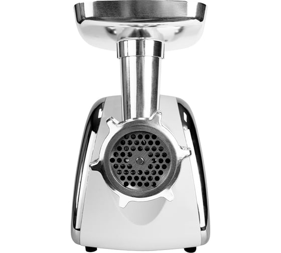 Мясорубка Centek 2000 Bт, соковыжималка, нож + диски 2 шт из литой стали, реверс белый/хром CT-1602 Juice