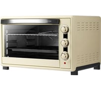 Жарочный шкаф Centek ion бежевый 62 л 2200 Вт, конвекция, 5 режимов, 90 мин, 320 CT-1533-62 BEIGE Convect