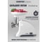Мясорубка Centek 1550 Вт, реверс, 2 диска, стальной нож и узлы CT-1609 White 6
