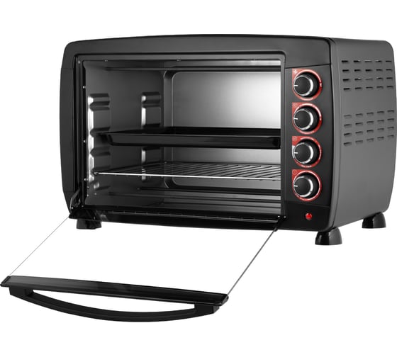 Жарочный шкаф Centek черный 46 л 2000 Вт, конвекция, 4 режима CT-1532-46 Convection