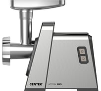 Мясорубка Centek 2100 Bт реверс, V8, стальной коннектор, алюминиевый лоток, насадки колбас и кеббе CT-1618