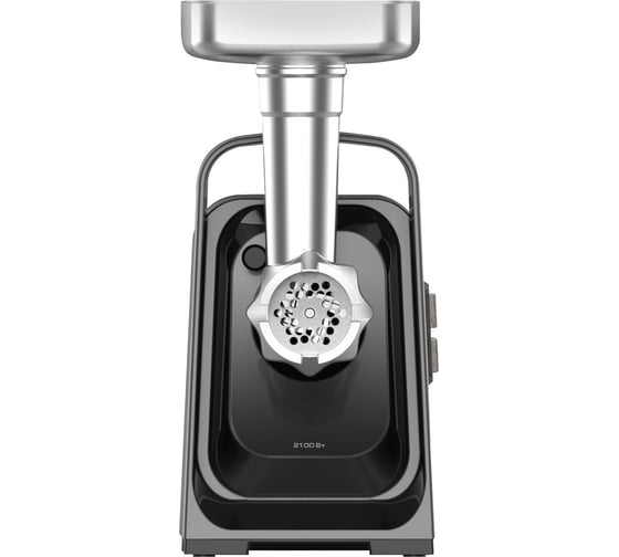 Мясорубка Centek 2100 Bт реверс, V8, стальной коннектор, алюминиевый лоток, насадки колбас и кеббе CT-1618