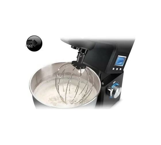 Планетарный миксер Centek PRO 1500 Вт, литой алюминиевый корпус, 5.5 л, таймер, LCD дисплей, подсв CT-1138