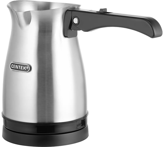 Электрическая турка Centek металл 0.5 л, 480 Вт, нержавеющая сталь, складная ручка CT-1099 SS 1