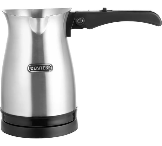 Электрическая турка Centek металл 0.5 л, 480 Вт, нержавеющая сталь, складная ручка CT-1099 SS