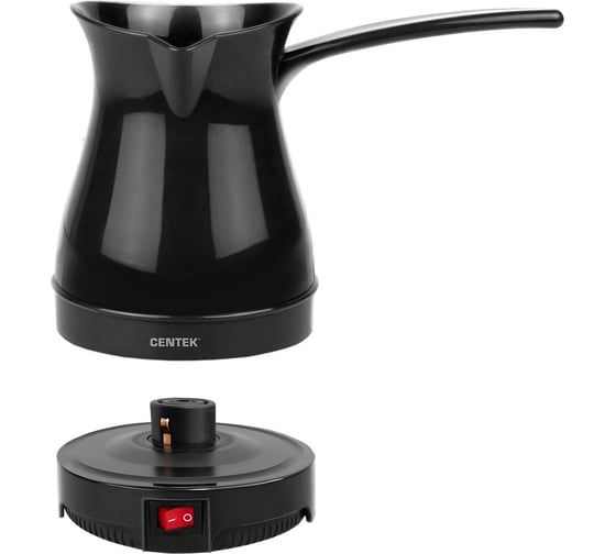 Электрическая турка Centek черный 300 мл, 950 Вт CT-1087 Black