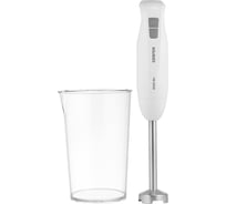 Блендер Centek белый 600 Вт, турбо режим, специальная заточка лезвий, стакан 600 мл CT-1344