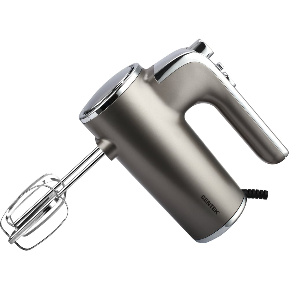 МиксерCentek800Вт,5скоростей+турборежим,плавныйстарт,взбивание/замешиваниеCT-1126