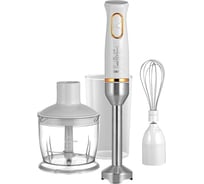 Блендер Centek 800 Вт, турбо режим, DC мотор, стакан 600 мл + мерный стакан 600 мл CT-1347 White