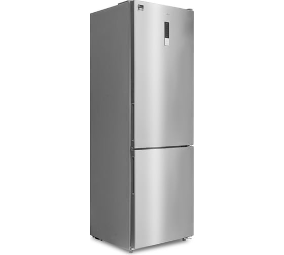 Холодильник Centek multi No-Frost 302л (78 л/224 л) 595x630x1880 мм (ДхШхВ), А+, GMCC CT-1732 INOX