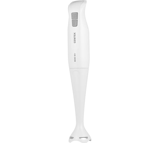 Блендер Centek белый 600 Вт турбо режим, специальная заточка лезвий CT-1341 White