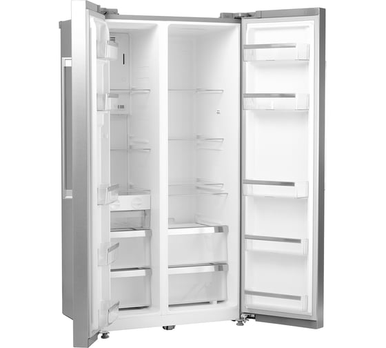 Холодильник Centek 530 л (182 л/348 л) 895x705x1788 мм (ДхШхВ) А+ GMCC CT-1751 INOX