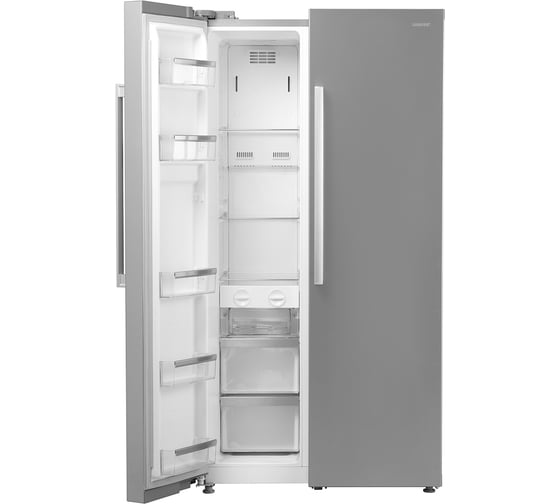 Холодильник Centek 530 л (182 л/348 л) 895x705x1788 мм (ДхШхВ) А+ GMCC CT-1751 INOX