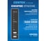 Холодильник Centek Total NF 456 л (153 л/303 л) 655x833x1775 мм, стекло, 4 двери CT-1756 Black Glass 4
