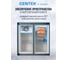 Холодильник Centek Total NF 456 л (153 л/303 л) 655x833x1775 мм, стекло, 4 двери CT-1756 Black Glass 7