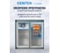 Холодильник Centek Total NF 456 л (153 л/303 л) 655x833x1775 мм, стекло, 4 двери CT-1756 Beige Glass 7