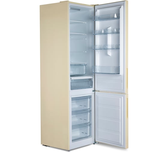 Холодильник Centek multi No-Frost 360 л (84 л/276 л) 595x635x2010 мм (ДхШхВ), А++, GMCC CT-1733 NF Beige