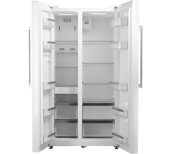 Холодильник Centek 530 л (182л/348 л) 895x705x1768 мм (ШхДхВ) А+ GMCC CT-1751 White