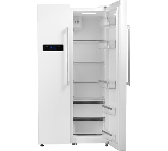Холодильник Centek 530 л (182л/348 л) 895x705x1768 мм (ШхДхВ) А+ GMCC CT-1751 White