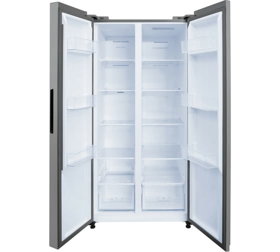 Холодильник Centek INVERTER 460 л (189 л/271 л) 635x835x1775 мм (ДхШхВ), A+, GMCC CT-1757 NF SILVER